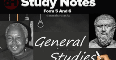 General Studies Notes Form 5 and 6, International Affairs, Man, Philosophy And Religion
