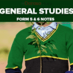 Contemporary or Cross Cutting Issues In Tanzania