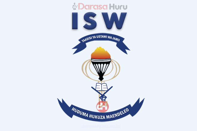 ISW COURSES OFFERED BY THE INSTITUTE OF SOCIAL WORK