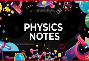 Physics Notes Form Two by IDEBE 2nd Edition 2024