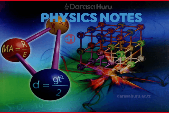 Physics Form Four Notes By Idebe 2nd Edition 2024
