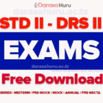 Pwani Standard Two Evaluation Tool Exams 2025 Coast Region, Standard Two (Darasa la Pili) Exams 2025 Free Download