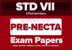 NKASI Standard Seven Pre NECTA Exams 2025, MTGAP Standard Seven Pre National I 2025, MEATU DC Standard Seven Pre NECTA Exams July 2025 TAPSHA, KAGERA Standard Seven Pre-National Exams July 2025