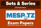 MESP Tanzania Primary School End of Month Exams 2025 Pre Primary to Standard Seven