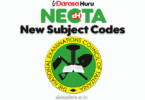 NECTA New Subject Codes for Form 1 and 2