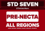 Pre-NECTA Exams Standard Seven All Subjects All Regions