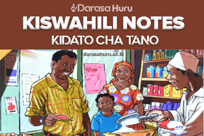 KISWAHILI FORM FIVE FULL NOTES PDF