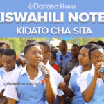 KISWAHILI FORM SIX FULL NOTES PDF