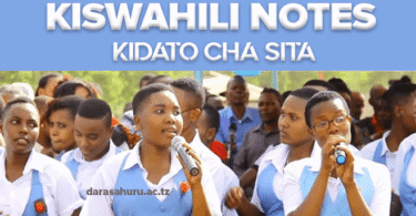 KISWAHILI FORM SIX FULL NOTES PDF