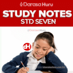 Sayansi na Teknolojia Study Notes Darasa la Saba PDF, English Language Notes Standard Seven PDF