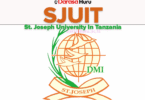 SJUIT List of Selected Applicants 2025/2026 St. Joseph University in Tanzania