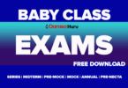 Baby Class Monthly Exams October 2025, MESP Tanzania Baby Class Monthly Test October 2025