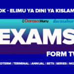 EDK Form Two Exams 2025 Download PDF Elimu ya Dini ya Kiislamu