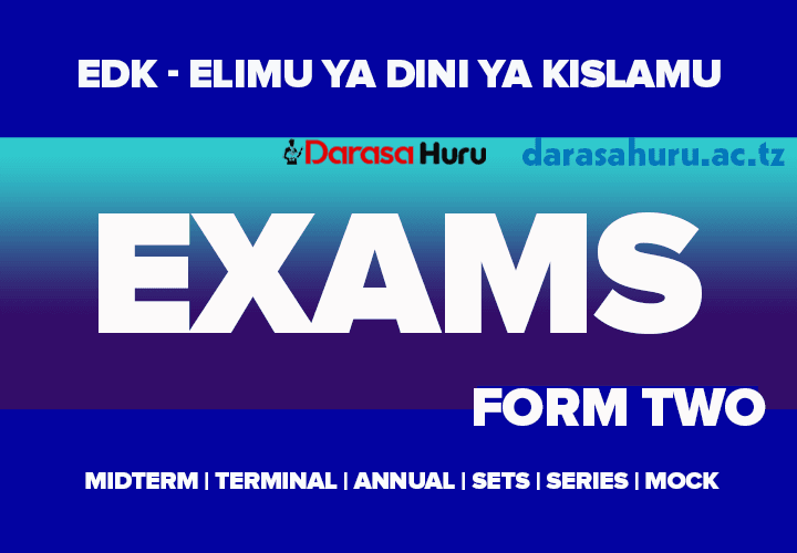 Add Math Note Form 4 Arusha Form Two Mock Exams 2026 With Answers
