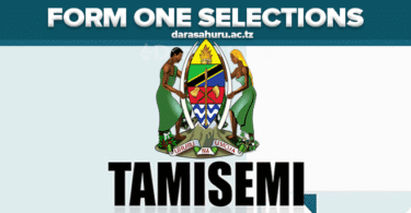 Waliochaguliwa Kujiunga Kidato cha Kwanza 2026, Form One Selections - Darasa Huru, Form One Selection 2026, Waliochaguliwa Kujiunga Kidato cha Kwanza, Selection Form One 2026