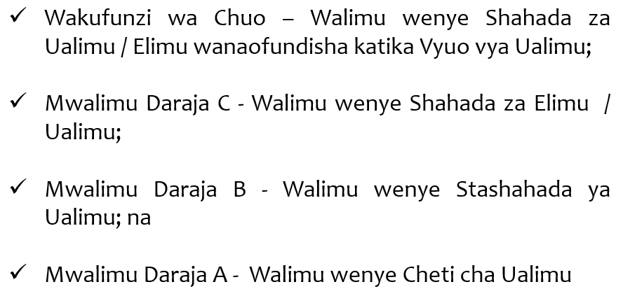 MUUNDO WA VYEO VYA WALIMU