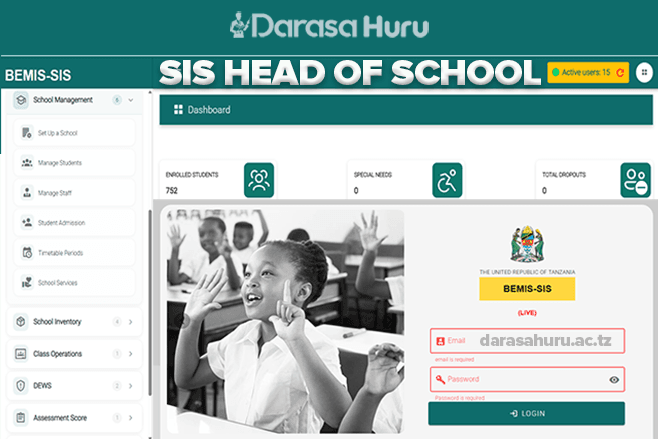 SIS HEAD OF SCHOOL