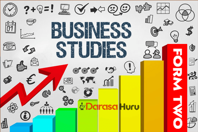 BUSINESS STUDIES FORM TWO NOTES - ALL TOPICS