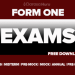 Form One Annual Examinations 2025 With Marking Scheme, Physics Form One Annual Exam 2025 With Marking Scheme, Mathematics Form One Annual Exam 2025, Kiswahili Form One Annual Exam 2025, Historia ya Tanzania na Maadili Form One Annual Exam 2025, History Form One Annual Exam 2025, Geography Form One Annual Exam 2025, English Language Form One Annual Exam 2025, Computer Science Form One Annual Exam 2025, Chemistry Form One Annual Exam 2025, Business Studies Form One Annual Exam 2025, Book Keeping Form One Annual Exam 2025, Biology Form One Annual Exam 2025 With Marking Scheme