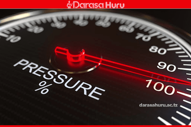 Pressure – Physics Form One Notes