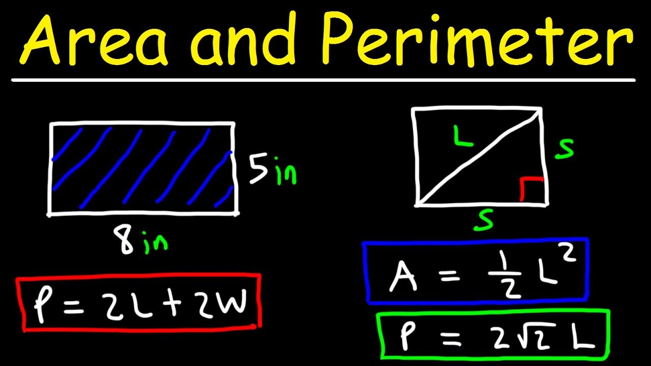 Area and Perimeters Revision Questions