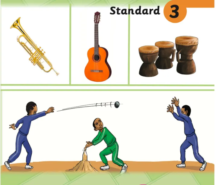 ARTS AND SPORTS STD 5, Sanaa na Michezo TIE Book Darasa La Tatu, Arts and Sports TIE Book Standard Three