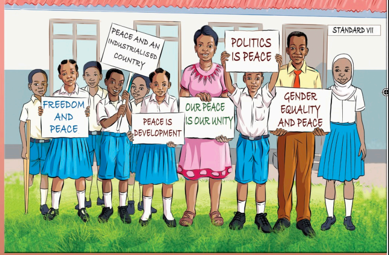 Uraia na Maadili TIE Book Darasa La Saba, Civic and Moral Education TIE Book Standard Seven