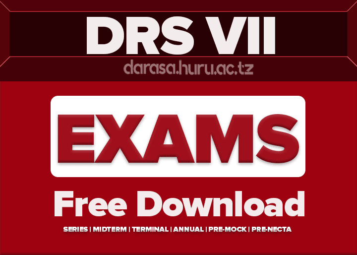 Darasa La Saba (STD VII) Weekly Test II 2026 With Answers Rombo DC