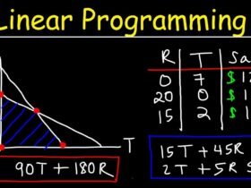 Linear Programming Revision Questions