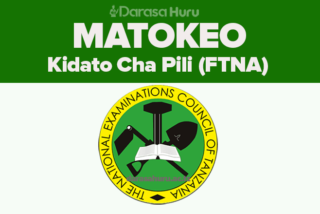 FORM TWO NATIONAL ASSESSMENT (FTNA) 2025 RESULTS