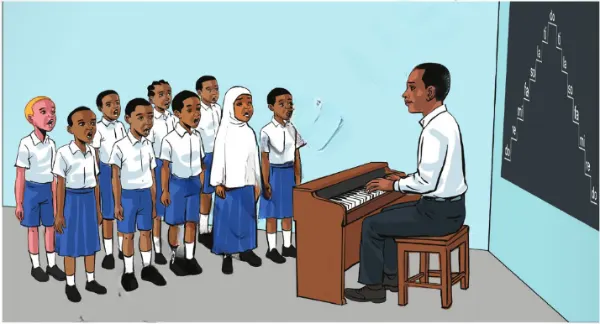 SINGING AND MUSICAL INSTRUMENTS