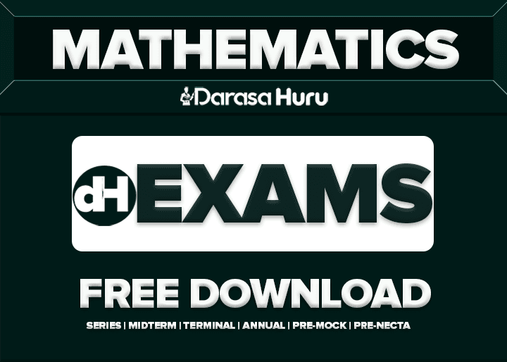 Basic Mathematics Form Four Monthly Test 2026