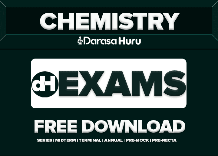 Chemistry Form Two Solved Exam 2026 With Answers Nitekela Secondary School