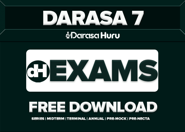 Darasa La Saba (STD VII) Joint Examination January 2026 Buhigwe DC, Kigoma DC and Kigoma MC