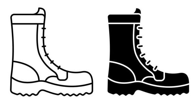 MAKING MILITARY BOOT PATTERNS