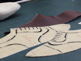 MAKING TRAINING SHOE PATTERNS - Leather Goods and Footwear