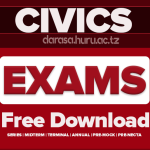 CIVICS FORM THREE MONTHLY TEST 2026 TARIMBA ABBAS SS