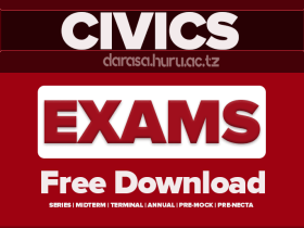 CIVICS FORM THREE MONTHLY TEST 2026 TARIMBA ABBAS SS