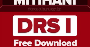 MITIHANI YA DARASA LA KWANZA – MASOMO YOTE