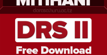 MITIHANI YA DARASA LA PILI – MASOMO YOTE