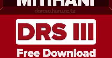 MITIHANI YA DARASA LA TATU – MASOMO YOTE