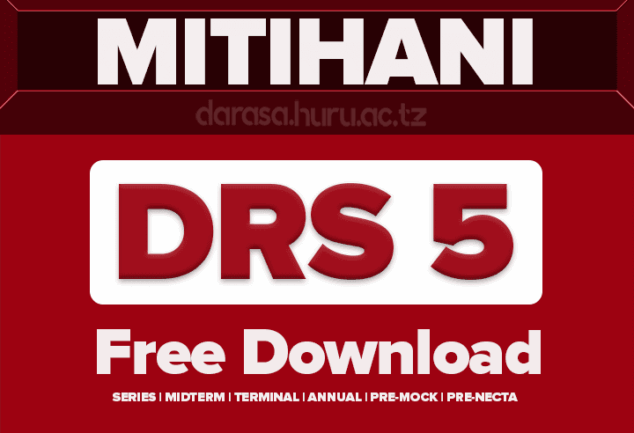 MITIHANI YA DARASA LA TANO – MASOMO YOTE