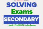 EXAMINATIONS FOR SECONDARY SCHOOLS FORM 1 - 6 FREE DOWNLOAD