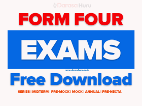 SONGEA DC FORM FOUR PRE- MOCK EXAMINATIONS 2026 WITH MARKING SCHEMES