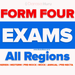 FORM FOUR EXAMINATIONS 2026 ALL REGIONS