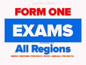 FORM ONE EXAMINATIONS 2026 ALL REGIONS