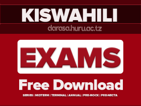 KISWAHILI 1 AND 2 FORM SIX MOCK EXAMS DAR ES SALAAM 2026 WITH MARKING SCHEME