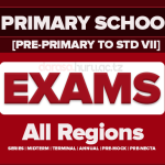 PRIMARY SCHOOL EXAMINATIONS | PRE-PRIMARY TO STANDARD SEVEN EXAMS 2026 ALL REGIONS