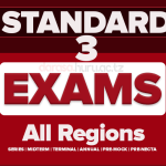 STANDARD THREE (DARASA LA TATU) EXAMINATIONS 2026 ALL REGIONS