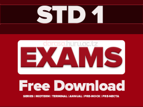 STANDARD ONE MONTHLY TEST 2026 BY DARASA HURU